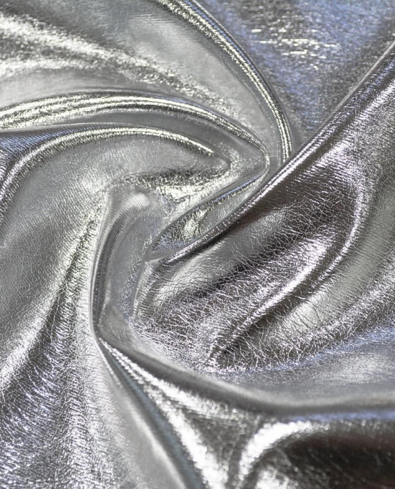 Искусственная Кожа  445 цвет серебро картинка