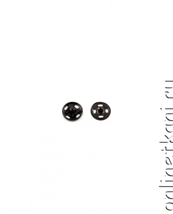 Кнопки пришивные 12 мм 017 цвет черный картинка 2