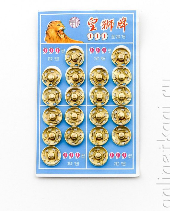 Кнопки пришивные 15 мм 007 цвет золотой картинка