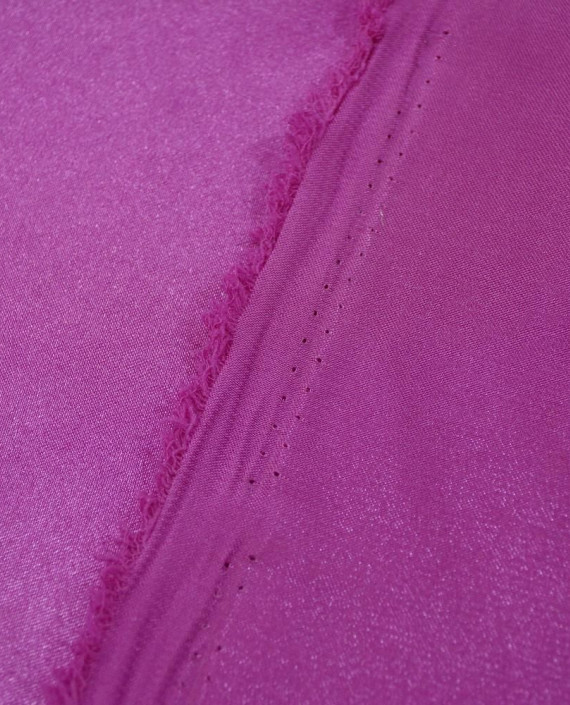 Ткань Креп-сатин "Пурпурный" 0030 цвет фиолетовый картинка 2