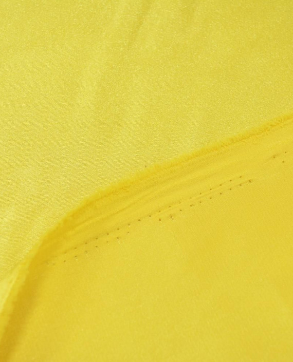 Ткань Креп-сатин "Желтое золото" 0019 цвет желтый картинка 2