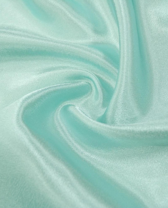 Ткань Креп-сатин "Зеленый чай" 0018 цвет бирюзовый картинка