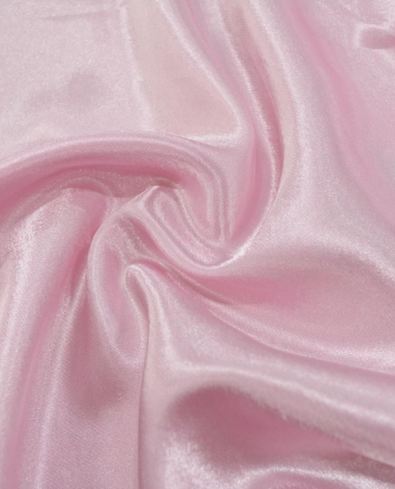 Ткань Креп-сатин "Розовый" 0029 цвет розовый картинка