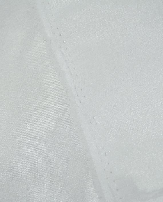 Ткань Креп-сатин "Белый" 0004 цвет белый картинка 2