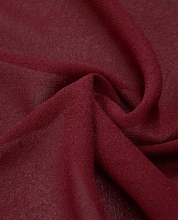 Ткань Креп-шифон 0002 цвет бордовый картинка