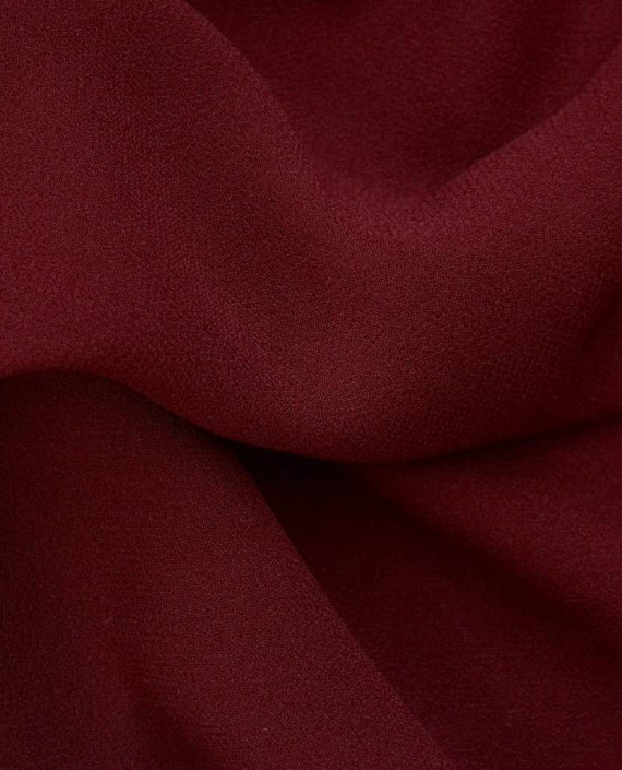 Ткань Креп-шифон 0002 цвет бордовый картинка 1