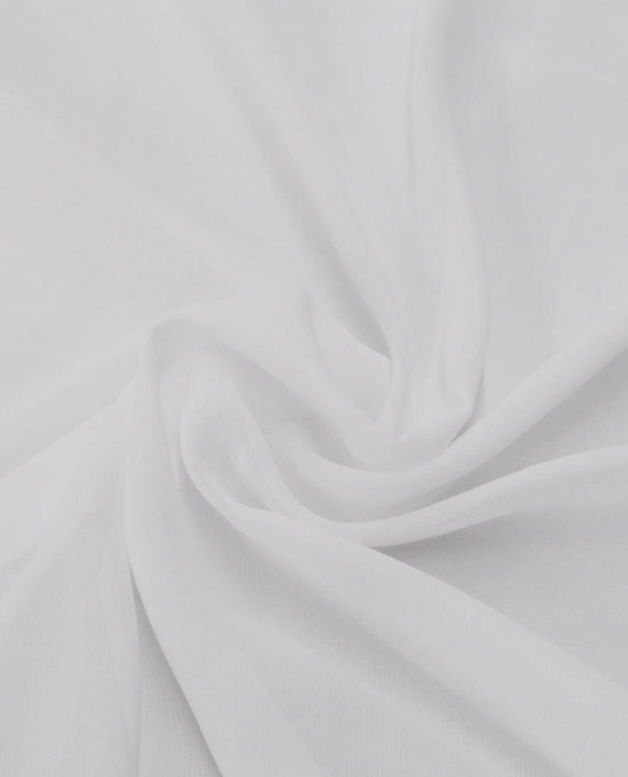 Ткань Креп-шифон 0003 цвет белый картинка