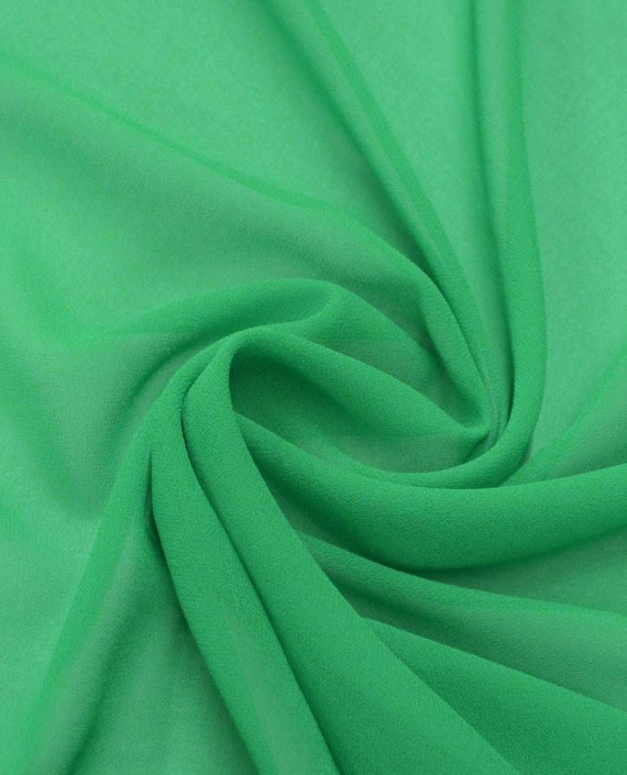Ткань Креп-шифон 0005 цвет зеленый картинка