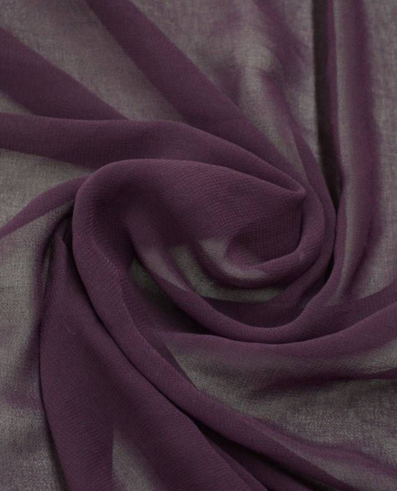 Ткань Креп-шифон Стрейч 0006 цвет фиолетовый картинка