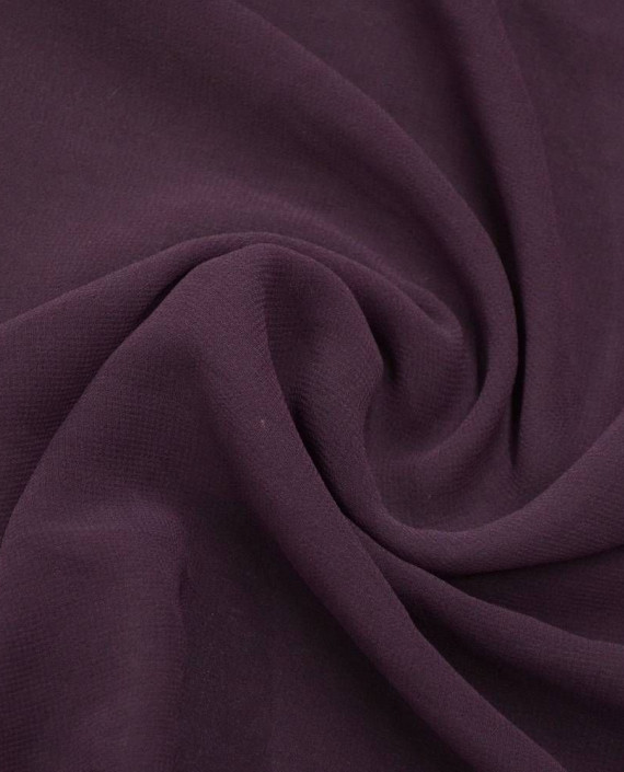 Ткань Креп-шифон Стрейч 0006 цвет фиолетовый картинка 2
