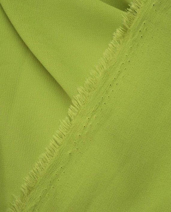 Ткань Креп-шифон 0013 цвет зеленый картинка 2