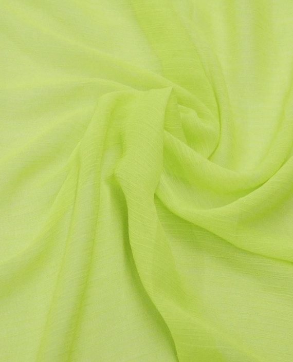 Ткань Креп-шифон 0019 цвет зеленый картинка