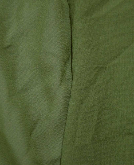 Ткань Креп-шифон 0032 цвет зеленый картинка 1