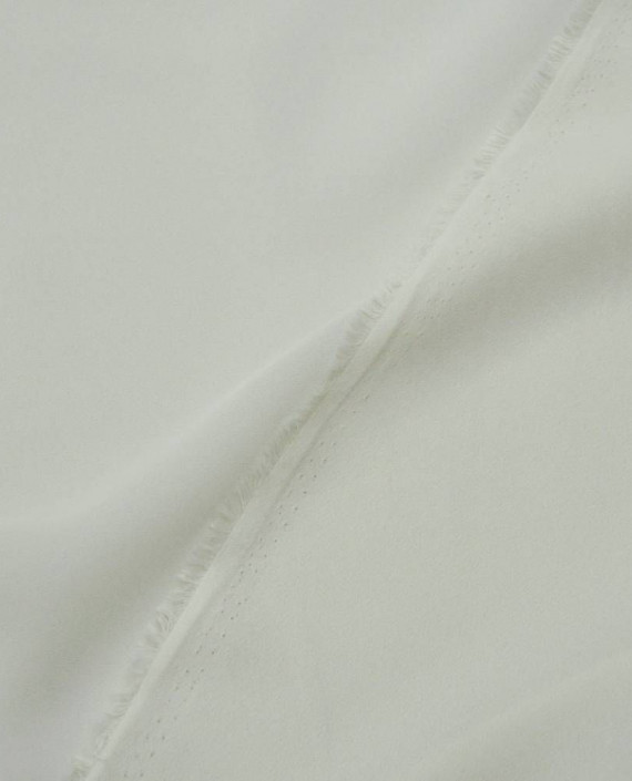 Ткань Креп-шифон 0039 цвет белый картинка 2