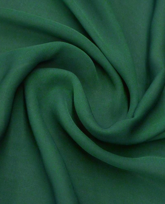 Ткань Креп-шифон 0041 цвет зеленый картинка