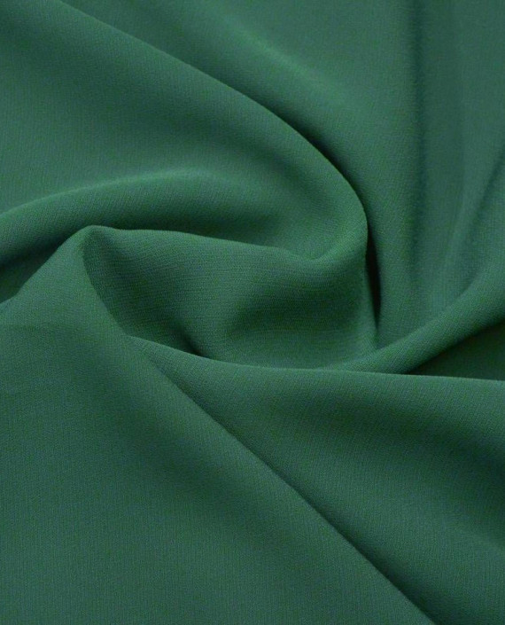 Ткань Креп-шифон 0042 цвет зеленый картинка 1
