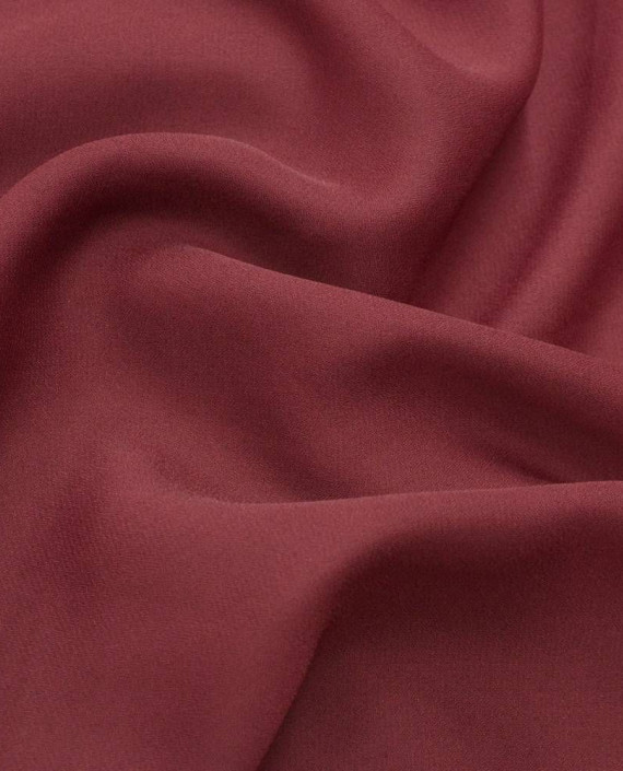 Ткань Креп-шифон 0043 цвет бордовый картинка 1