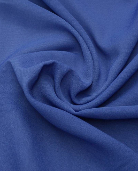 Ткань Креп-шифон 0052 цвет синий картинка