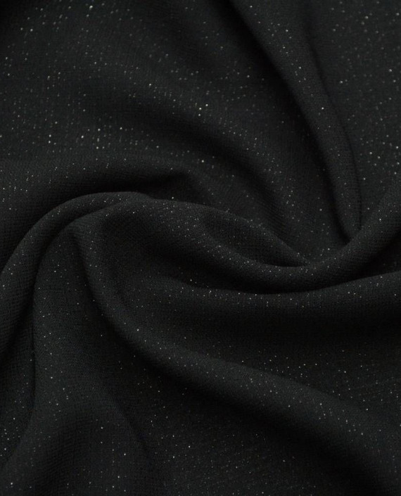 Ткань Креп-шифон 0054 цвет черный картинка