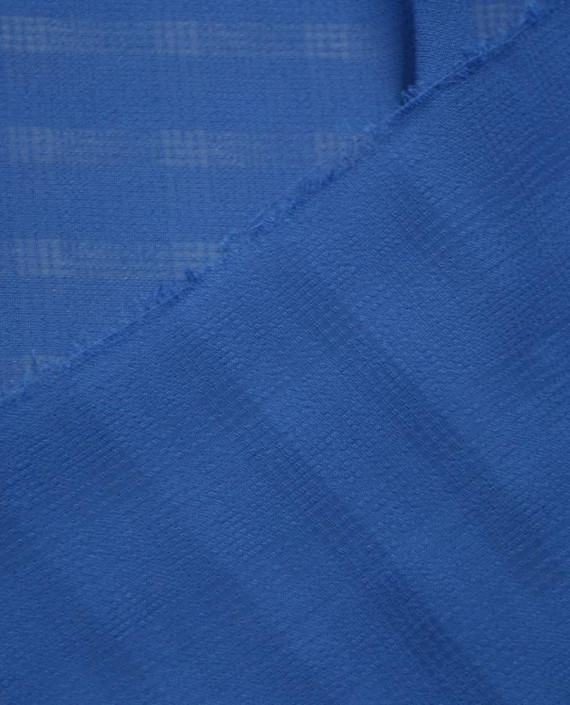 Ткань Креп-шифон 0057 цвет голубой картинка 2