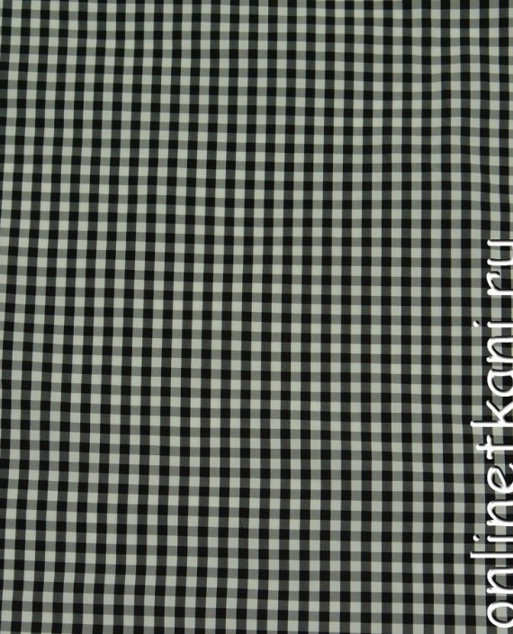Ткань Курточная 061 цвет серый в клетку картинка