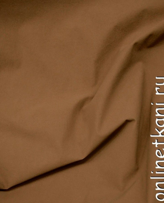Ткань Курточная 104 цвет коричневый картинка