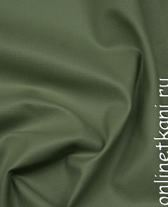 Ткань Курточная 131 цвет зеленый картинка 1