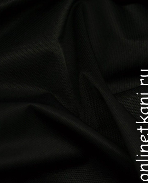 Ткань Курточная 157 цвет черный картинка 2