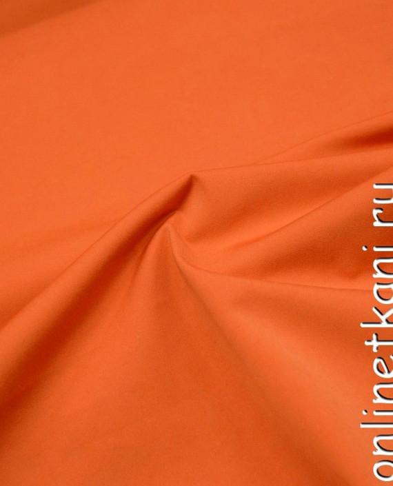 Ткань Курточная 164 цвет оранжевый картинка 1