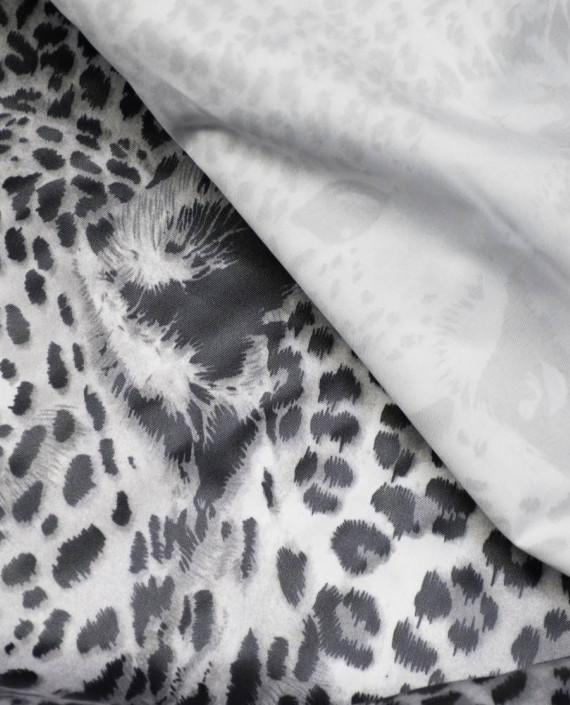 Ткань Курточная 283 цвет серый леопардовый картинка 2