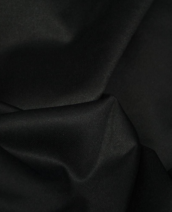 Ткань Курточная 288 цвет черный картинка 2