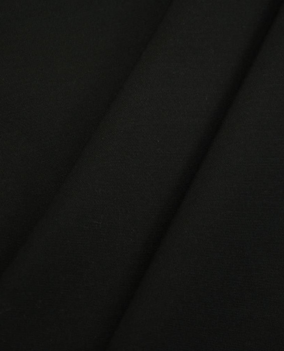 Последний отрез-1.7м Ткань Курточная  1487 цвет черный картинка 1