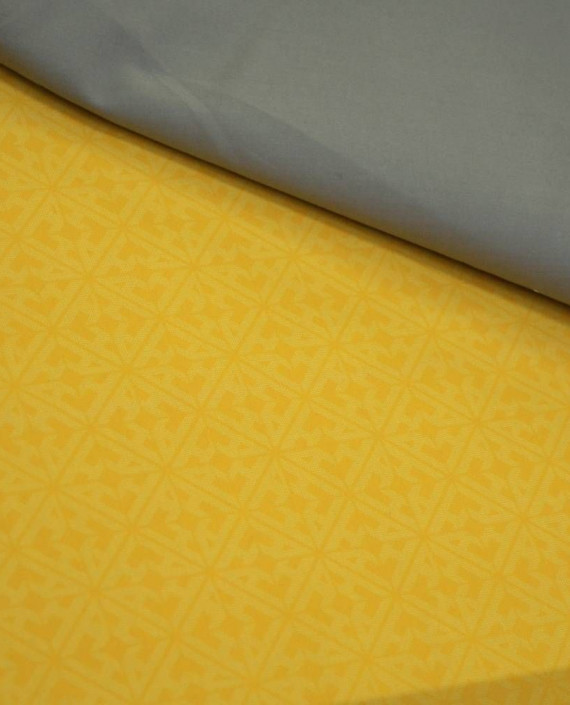 Ткань Курточная 498 цвет желтый картинка 2