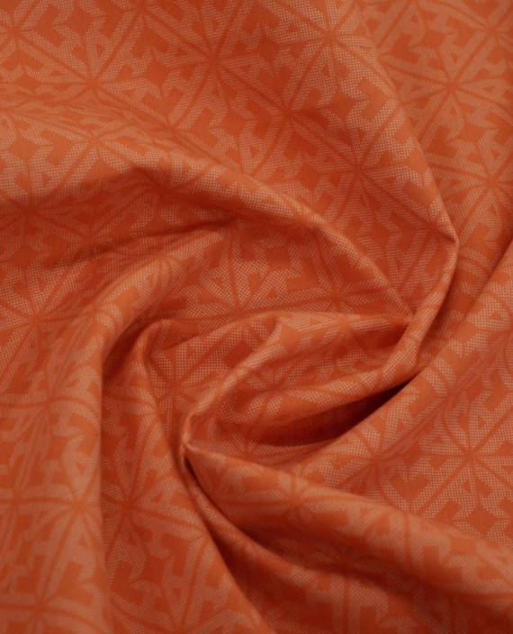 Ткань Курточная 502 цвет оранжевый картинка