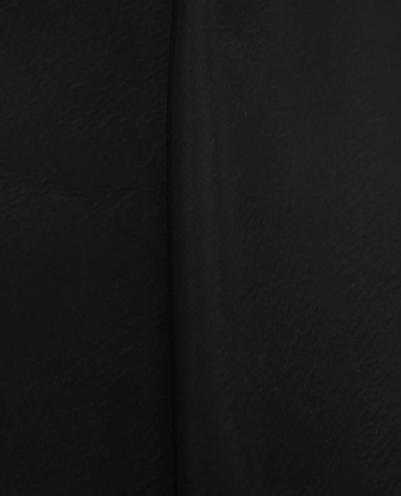Ткань Курточная на флисе 525 цвет черный картинка