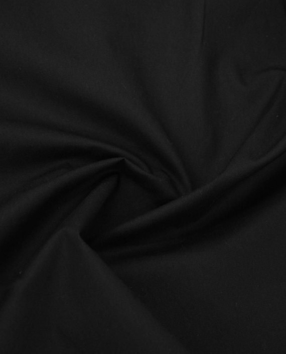 Ткань Курточная Полиэстер 531 цвет черный картинка