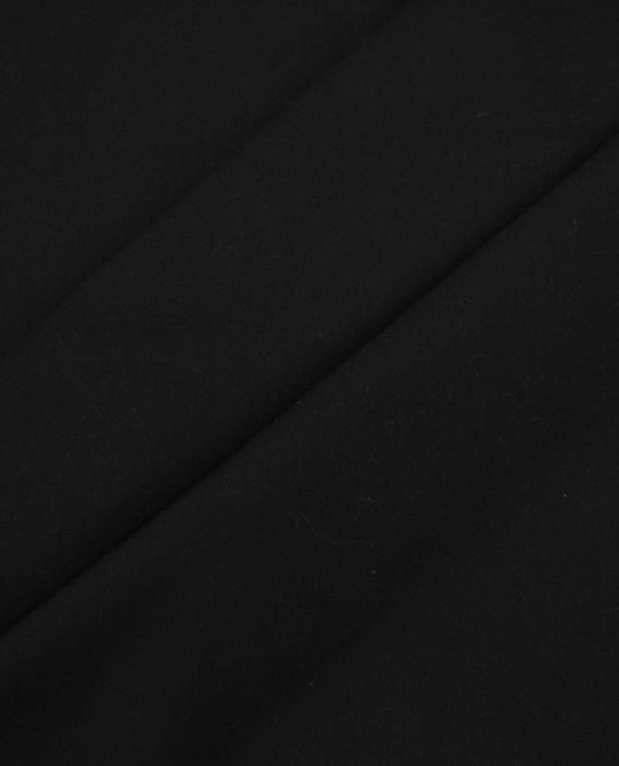 Ткань Курточная Полиэстер 531 цвет черный картинка 1