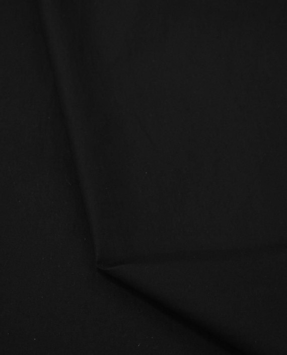 Ткань Курточная Полиэстер 531 цвет черный картинка 2