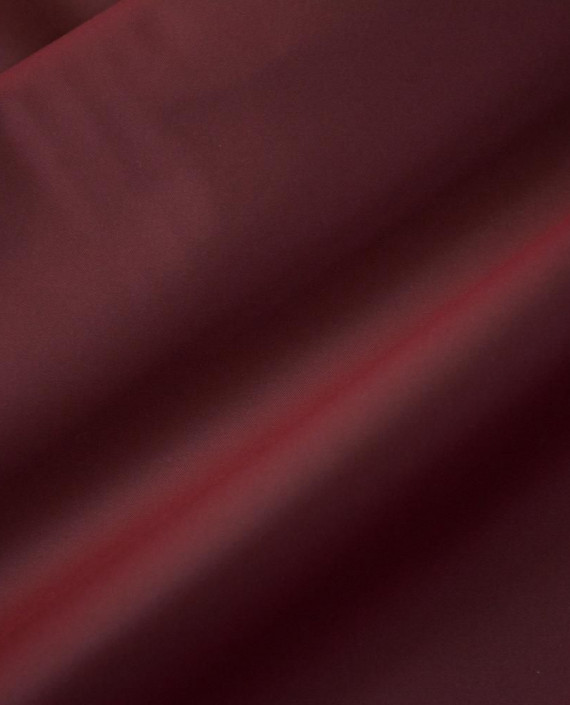 Ткань Курточная с Пропиткой 539 цвет бордовый картинка 1