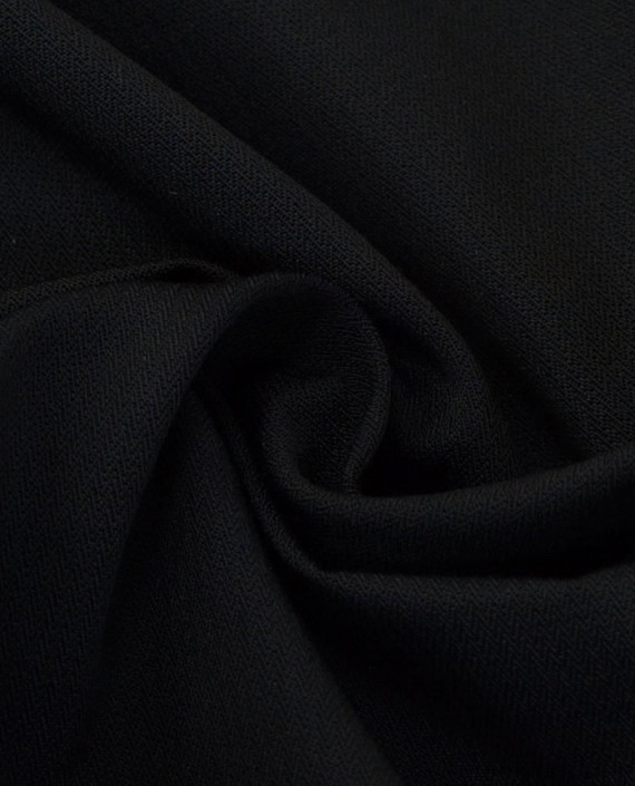 Ткань Шелк Курточный 542 цвет черный картинка