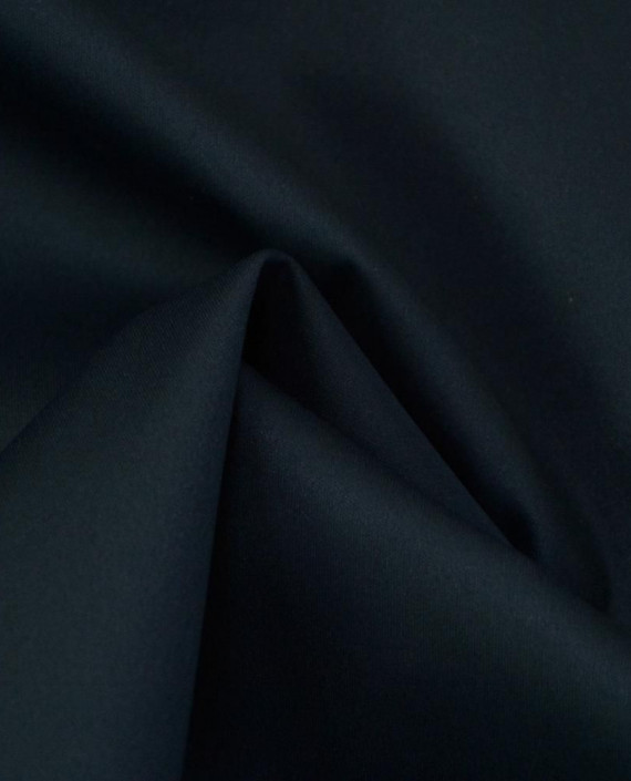Ткань Хлопок Курточный Дублированный 550 цвет синий картинка