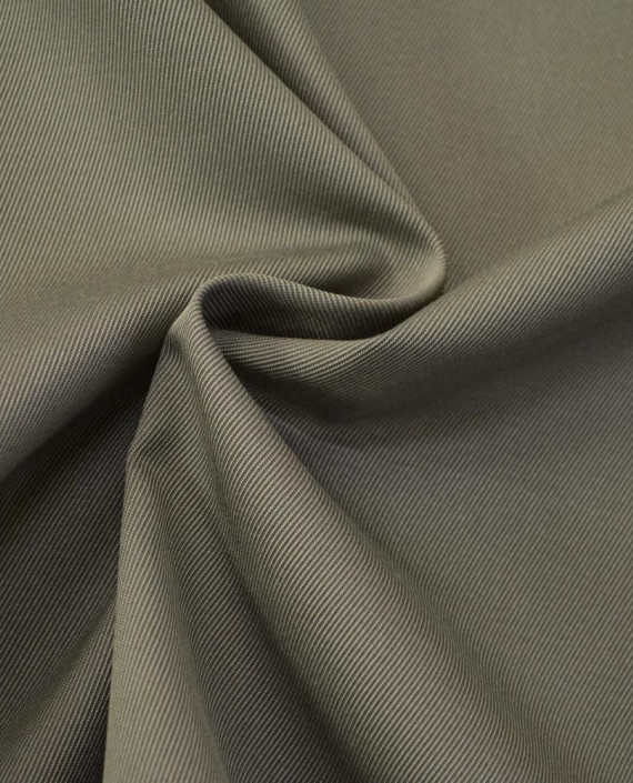 Ткань Шелк Курточный 563 цвет серый полоска картинка