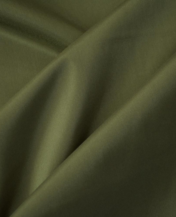 Ткань Шелк Курточный 576 цвет хаки картинка 1