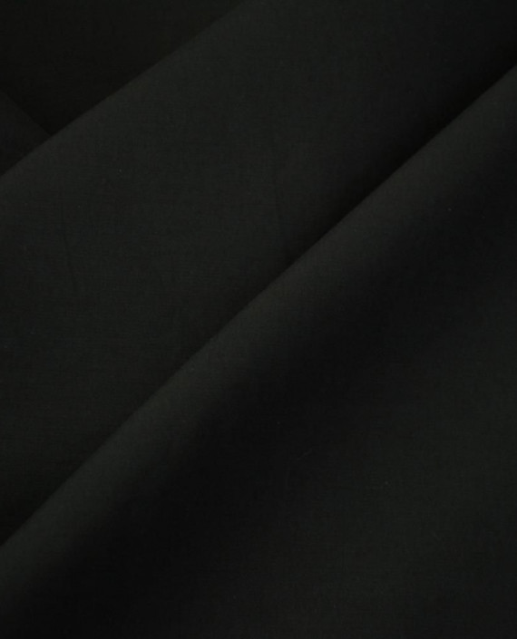 Ткань Хлопок Курточный 578 цвет черный картинка 1