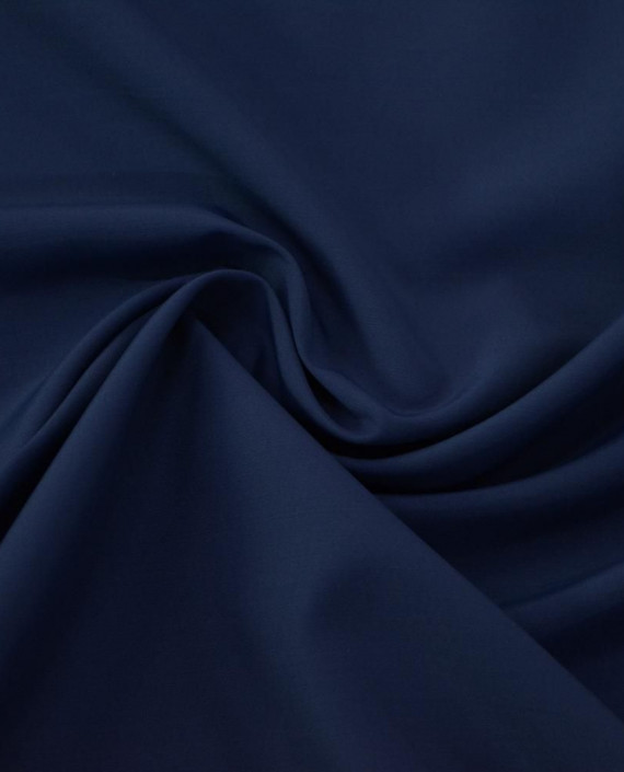Ткань Шелк Курточный 590 цвет синий картинка