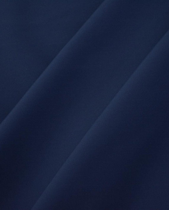 Ткань Шелк Курточный 590 цвет синий картинка 2