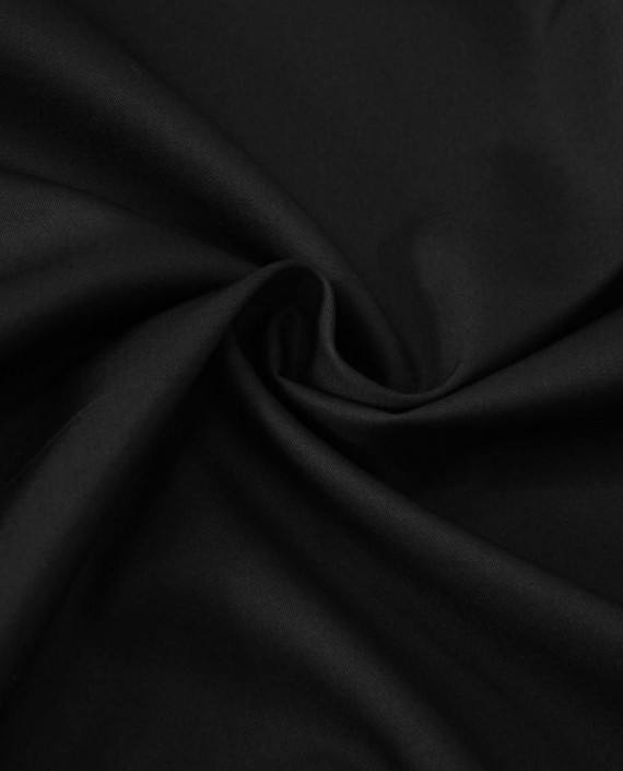 Ткань Хлопок Курточный 597 цвет черный картинка