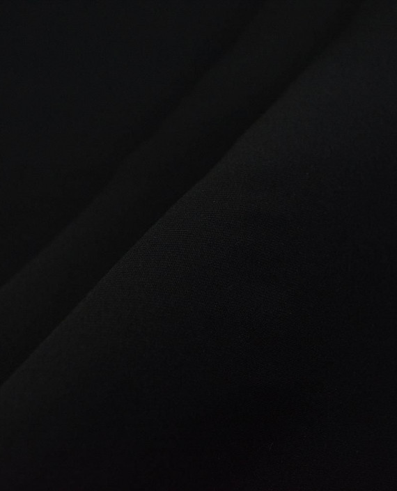 Шелк Курточный  674 цвет черный картинка 1