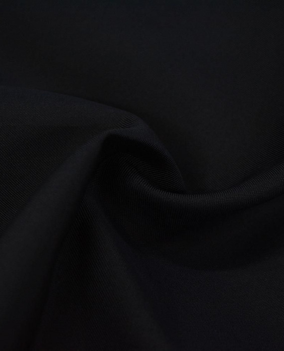 Шелк Курточный  681 цвет черный картинка