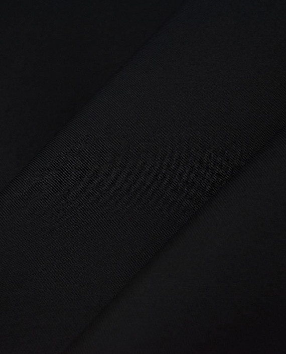 Шелк Курточный  681 цвет черный картинка 1